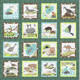 Roaming in the Mallee Fabric Panel